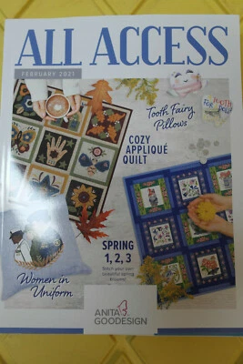 Anita Goodesign ALL ACCESS VIP Club FEBRUARY 2021 Book & CD