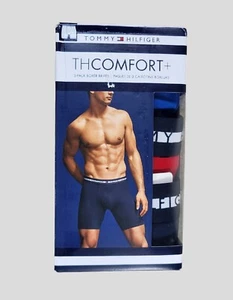 TOMMY HILFIGER Mens Boxer Briefs TH COMFORT X-Large Stretch Underwear 3 Pack - Picture 1 of 5