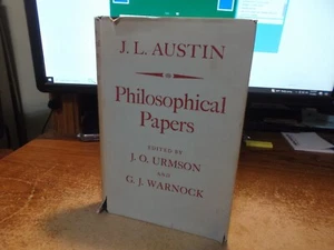 Philosophical Papers - J.L. Austin - Clarendon Press - 1962 - HC/DJ - Bild 1 von 16