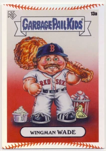 Cubo de basura para niños 2023 GPK X MLB costura gruesa 13a Wade Boggs 058/199 - Imagen 1 de 1