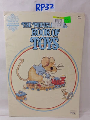 LIBRO PATRÓN PUNTO DE CRUZ EL RATÓN ALEGRE LIBRO DE JUGUETES DE GLORIA & PAT MM 4 Foto 1 de 4