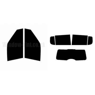 For Skoda Fabia 5-door 2007-14 Full Pre Cut Window Tint Kit Front & Rear Film - Image 1 of 4