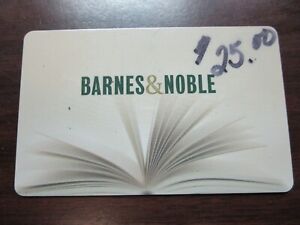 $25.00 Barnes & Noble Gift Card Merchandise Credit BALANCE $25.00