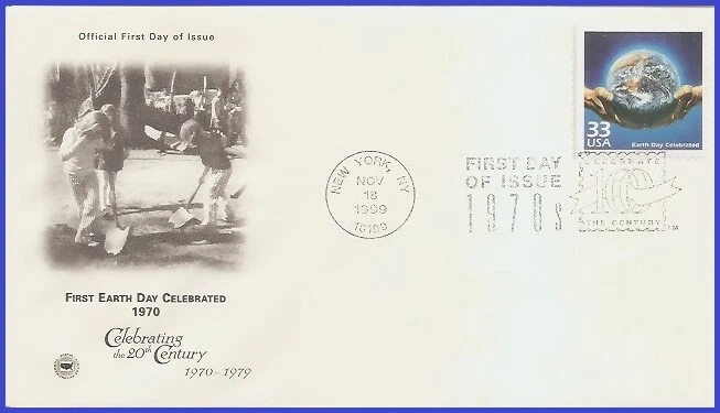 USA5 #3189a U/A PCS ARTCRAFT FDC   1970s Earth Day Celebrated - Image 1 of 1