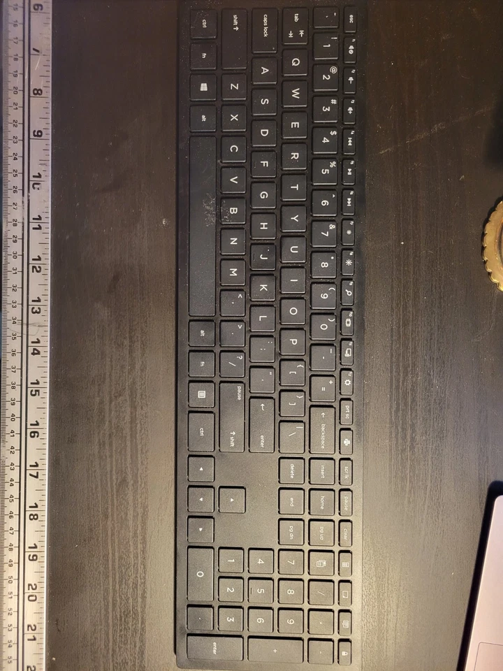 HP HQ-TRE 71025 4251a-khsap003k Wireless Slim Black Keyboard INDIVIDUAL KEYS - Image 1 of 1