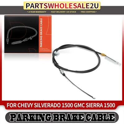 Cable de freno de estacionamiento trasero izquierdo para Chevrolet Silverado 1500 GMC Sierra 1500 2014 Foto 1 de 4
