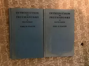 Einführung in die Freimaurerei Bände 1 und 2 von Carl H. Claudy - Bild 1 von 5