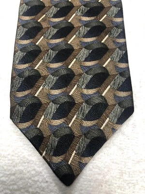 J FERRAR CORBATA HOMBRE NEGRO MARRÓN AZUL GRIS 4 X 60 Foto 1 de 4