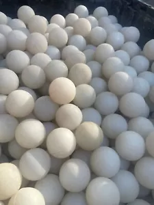 100 Screen Sifter Cleaning Balls Molded Rubber 1-1/2" Vibrating Screen Cleaning - Picture 1 of 1