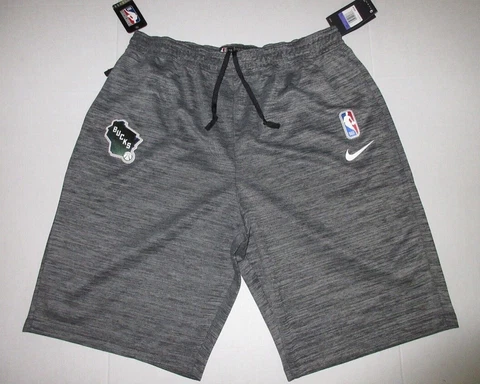 Milwaukee Bucks Player Issue Nike Pro NBA Basketball Shorts 2XL 3XL **NEW** Cover