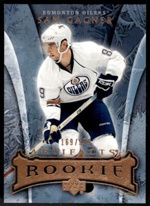 2007-08 Upper Deck Artifacts Rookie Sam Gagner Rookie /599 Edmonton Oilers #217
