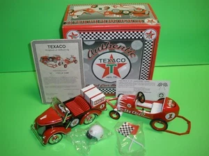 Texaco 1941 Garton Pedal Car Race Hauler Set  Brand New NIB 1997 Never opened - Picture 1 of 11