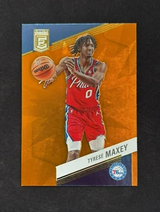 Panini Donruss Elite Tyrese Maxey Orange Foil #23 76ers 2022-23 - Imagen 1 de 2