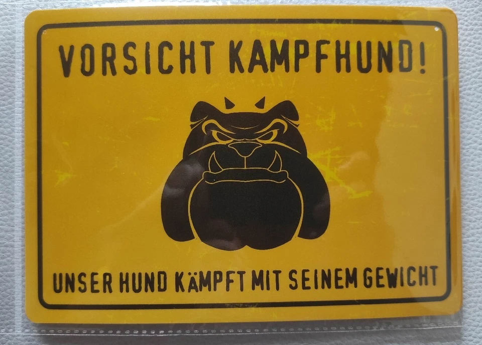 Warning Before The Dog Signs Dog Sign Warning Attention Warning - Image 1 of 1