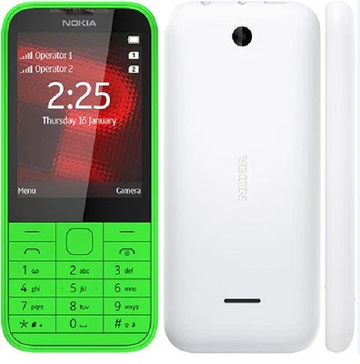 Nokia 225 2.8" Cellphone Single SIM 2MP Bluetooth 2G GSM 900 / 1800 Unlocked - Image 1 of 4