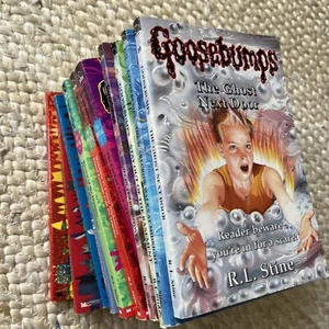 Goosebumps Ghosts of Fear Street Books Bundle R.L. Stine 90’s Kids Teen Horror - Picture 1 of 8
