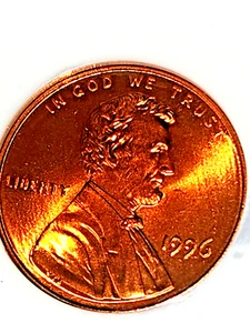 1996 Lincoln Cent  NGC MS68RD!! - Picture 1 of 5