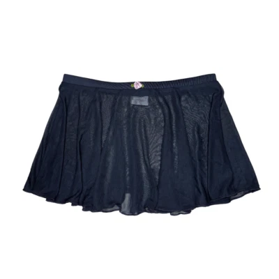 Falda Tutú Danskin Transparente Gauzy Niñas 6 Negro Rosa Flor Embellecida Elástica Foto 1 de 3