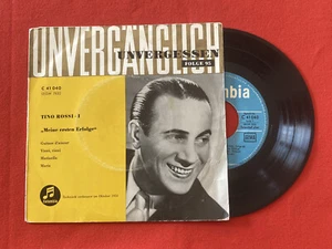 TINO ROSSI MEINE ERSTE ERFOLGE UNVERGESSEN C41040 VG+ VINYL 45T EP - Bild 1 von 4