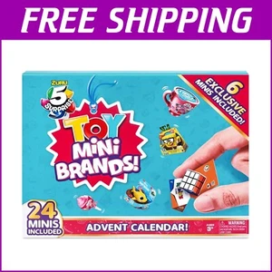 Unwrap 24 Mini Brands Surprises in This Limited Edition Advent Calendar for Kids - Picture 1 of 8