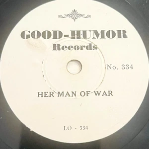 GOOD-HUMOR Records - Feelem Hotel / Her Man Of War - 10" 78rpm - Picture 1 of 4