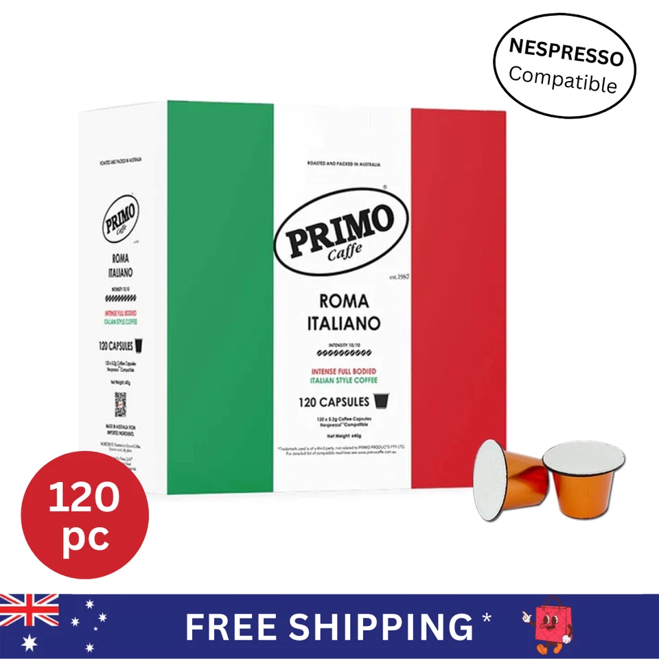 Primo Espresso, Roma Italiano - 120 Capsule