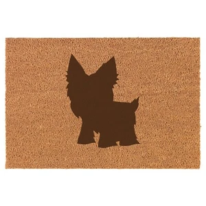 Coir Door Mat Entry Doormat Yorkie - Bild 1 von 2