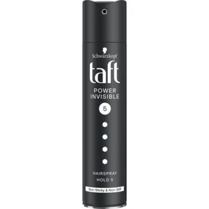 €24.53/L - 6x blackhead taff hair spray - invisible power / hold 5 - 250ml - Picture 1 of 2
