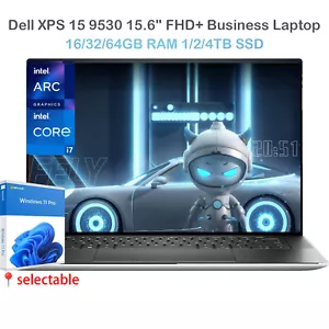Dell XPS 15 9530 15.6"Laptop,10Core i7-13620H(Beat i9-12900H),UpTo 64GB,4TB SSD - Picture 1 of 11