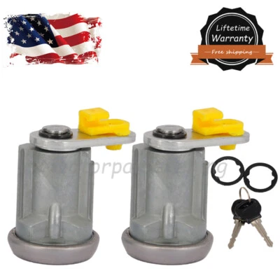 Juego de cerraduras de puerta con llaves BE32-76-210 para Ford Festiva Mazda B2000 B2200 B2600 RX-2 Foto 1 de 4