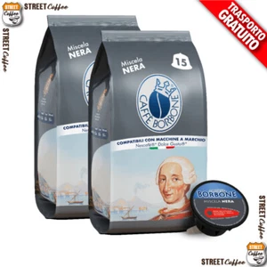 270 Capsule Caffè Borbone Miscela Nera Nero 100% Compatibili Dolce Gusto Nescafè - Foto 1 di 1