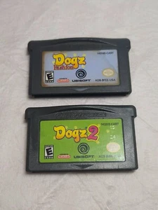Dogz 2 & Dogz Fashion (Nintendo Game Boy Advance)- 2 Game Lot - TESTED - Picture 1 of 5