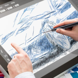 2 Pcs Bildschirmstift Kapazitiver Zeichenstift Touchscreen-Stift