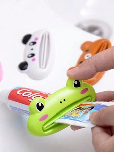2pcs Cartoon Animal Shaped Toothpaste & Face Wash Squeezer Random Color - Picture 1 of 8