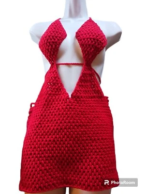 Vestido hecho a mano de ganchillo Foto 1 de 2