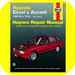 Libro manual de reparación para propietarios de Hyundai Excel y Accent 86-98 - Imagen 1 de 1