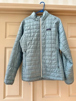 Chaqueta para mujer Patagonia Nano Puff azul claro talla XL  Foto 1 de 4
