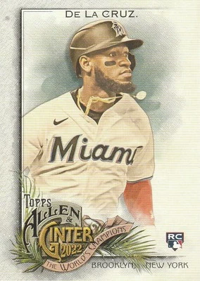 2022 Topps Allen and Ginter #71 Bryan De La Cruz RC - Image 1 of 3