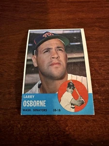 1963 Topps #514 Larry Osborne. En muy buen estado/ex - Imagen 1 de 2