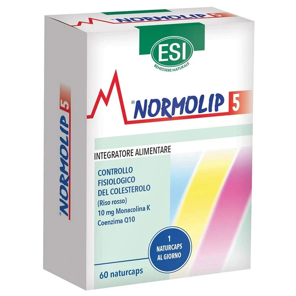 NORMOLIP 5 ESI  60 capsule  PROMO solo 2 pezzi disponibili scad . 07/2027 - Immagine 1 di 1