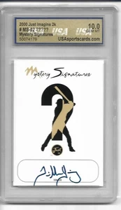 2000 Just Imagine 2k Mystery Signatures GUILLERMO QUIROZ #MS-02 GEM MINTT 10!! - Picture 1 of 2