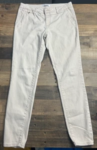 d. jeans 8 Women's Skinnny Jeans Tapered Off White Ankle Pants Rise Stretch - Imagen 1 de 7