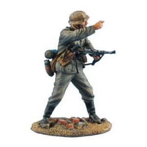 1/35 Resin Model Kit German Soldier Infantryman Checkpoint WW2 Unpainted - Picture 1 of 5