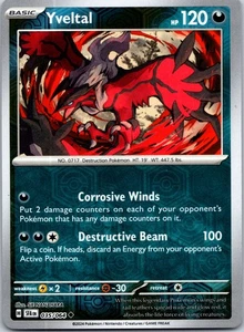 Yveltal 035/064 - Holograma inverso de fábula cubierta - Imagen 1 de 2