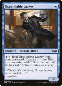 Expendable Lackey Foil (043) Streets of New Capenna SNC MTG Magic - Picture 1 of 1