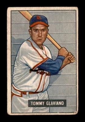 1951 Bowman #301 Tommy Glaviano RC GOOD X3585957 - Image 1 of 3