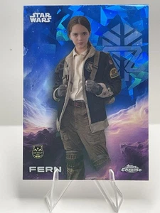 FERN 2025 Topps Chrome Star Wars Sapphire Refractor Debut - #42! - Bild 1 von 2