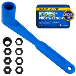 Five Oceans Universal Floating Prop Wrench Kit with Multiple Sockets - FO4689 - Picture 1 of 8
