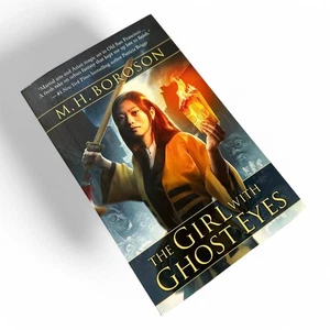 The Girl With Ghost Eyes by M. H. Boroson Paperback 2015 Urban Fantasy - Picture 1 of 4