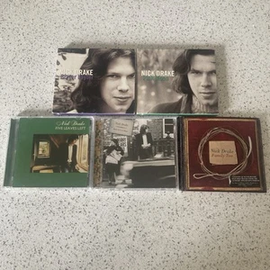 LOT of 5 Nick Drake CDs! Five Leaves Left, Pink Moon, Bryter Layter & MORE! - Picture 1 of 9